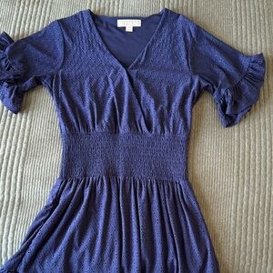 Michael Kors Blue Mini Dress